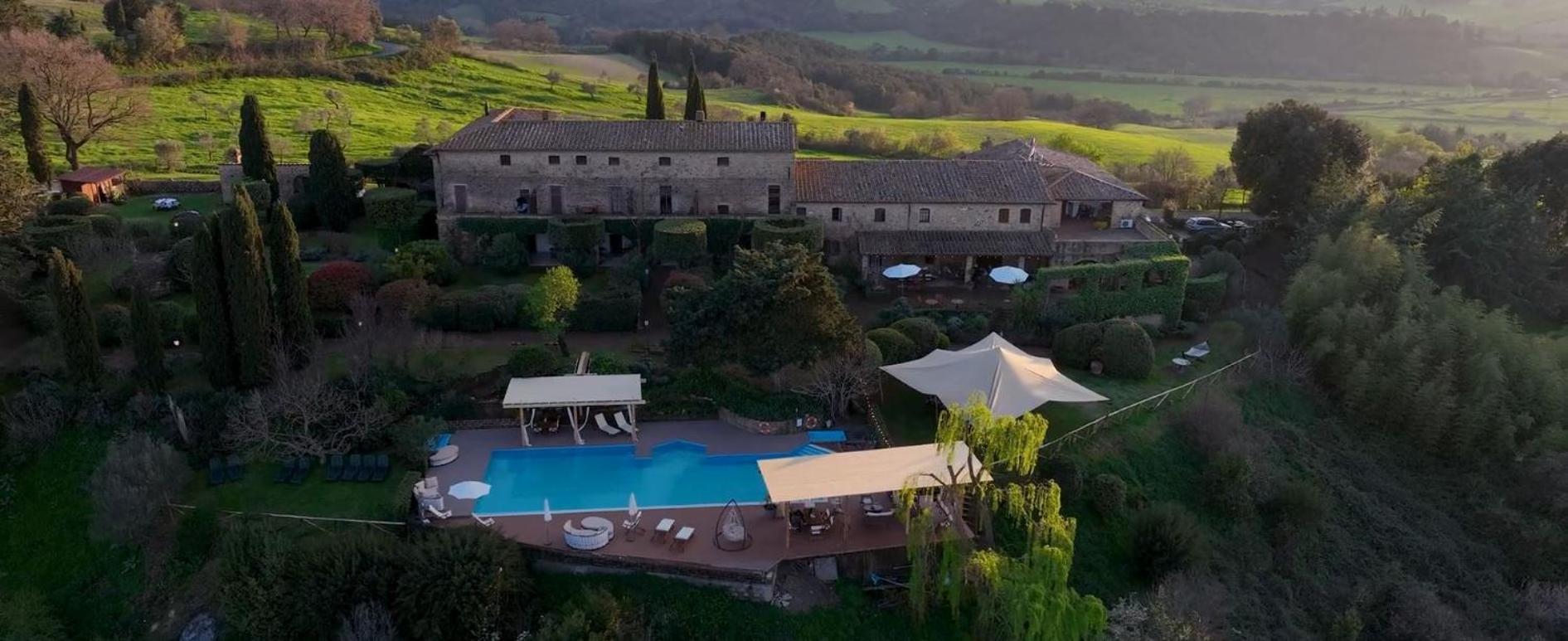 Le Valli Tuscany Pomarance Eksteriør billede